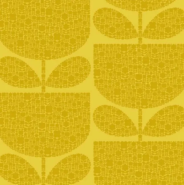 Orla Kiely Wallpaper-Block Garden Wallpaper