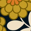 Orla Kiely Wallpaper-Dahlia Wallpaper