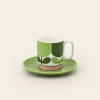 Orla Kiely Mugs & Teapots-Espresso & Saucer Set