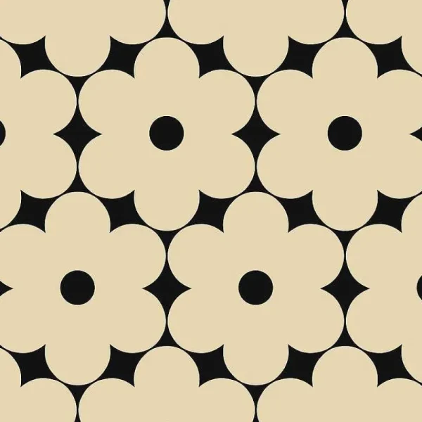 Orla Kiely Wallpaper-Flower Power Wallpaper