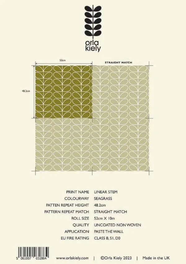 linear_stem_seagrass_wall_1-1.webp Orla Kiely Wallpaper-Linear Stem Seagrass Wallpaper