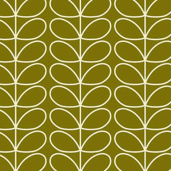 Orla Kiely Wallpaper-Linear Stem Seagrass Wallpaper