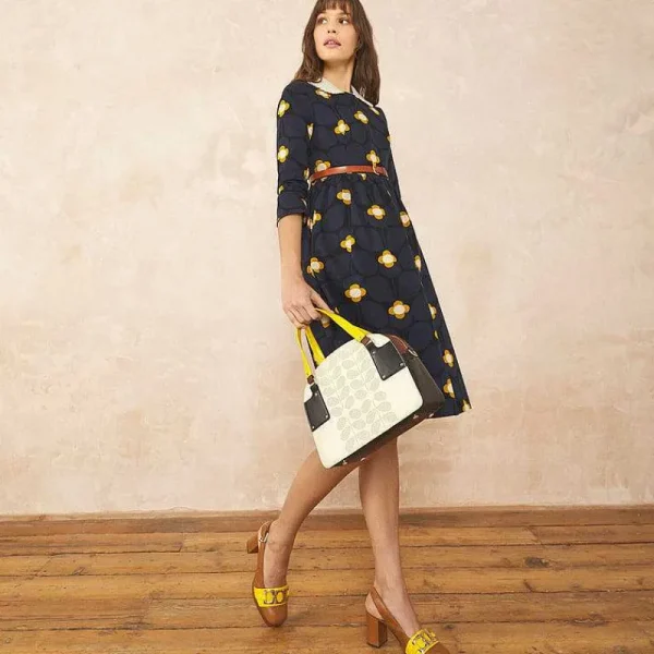 Orla Kiely Handbags-Luna Bowling Bag