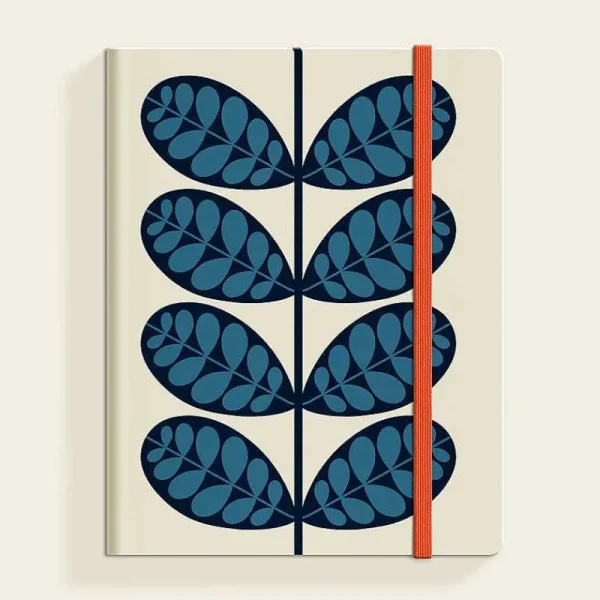Orla Kiely Gifts Under £100-Medium Notebook