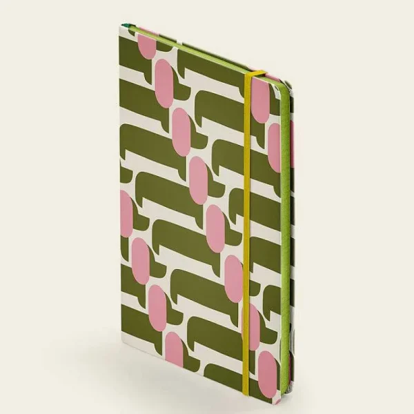 Orla Kiely Gifts Under £50-Medium Notebook