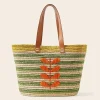 Orla Kiely Shoulder Bags-Monday Basket Bag