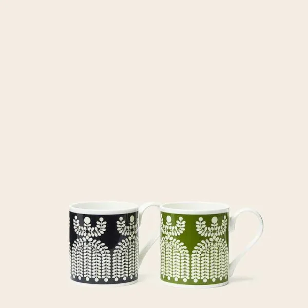 Orla Kiely Mugs & Teapots-Mug Set Of 2