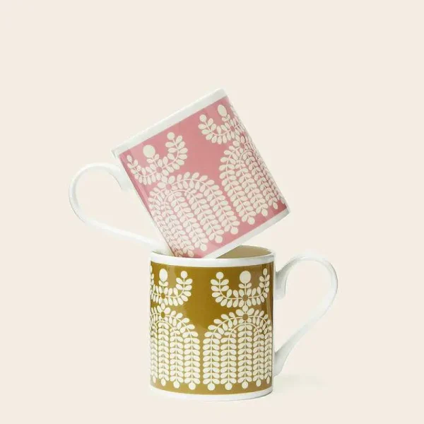 Orla Kiely Mugs & Teapots-Mug Set Of 2