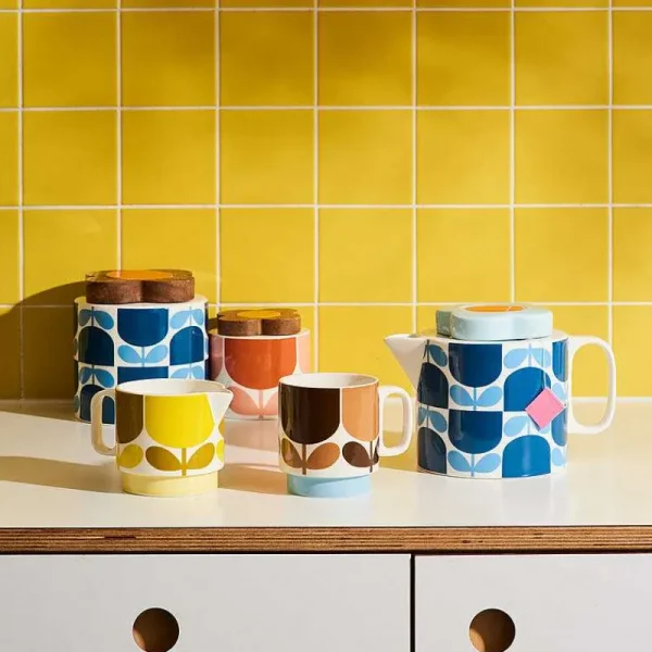 Orla Kiely Mugs & Teapots-Mug Set Of 2
