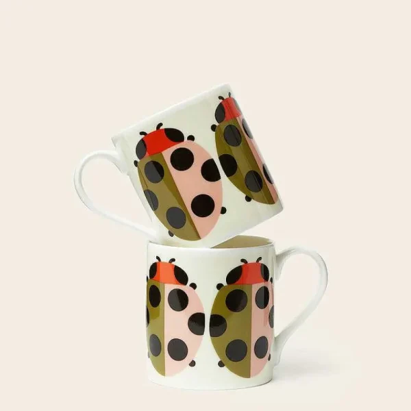 Orla Kiely Mugs & Teapots-Mug Set Of 2