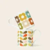 Orla Kiely Gifts Under £100-Mug Set Of 2