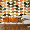 Orla Kiely Wallpaper-Multi Stem Classic Wallpaper