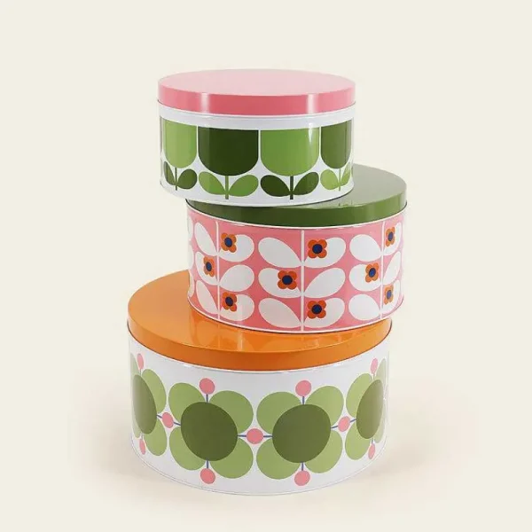Orla Kiely Kitchen Storage-Nesting Cake Tins