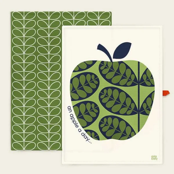 Orla Kiely Gifts Under £100-Set Of 2 Tea Towels