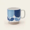 stackable_mug_set_of__6-1.webp Orla Kiely Mugs & Teapots-Stackable Mug Set Of 6