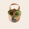 Orla Kiely Tote Bags-Sunday Mini Basket Bag