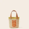 Orla Kiely Tote Bags-Sunday Mini Basket Bag