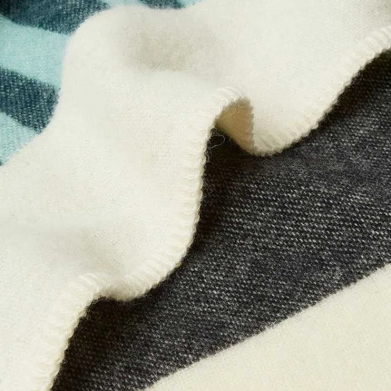 Orla Kiely Blankets-Wool Jacquard Blanket
